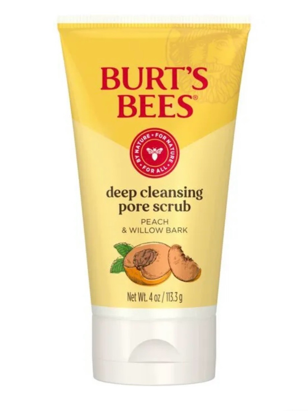 Burt's Bees Peach Deep Cleansing Pore Scrub